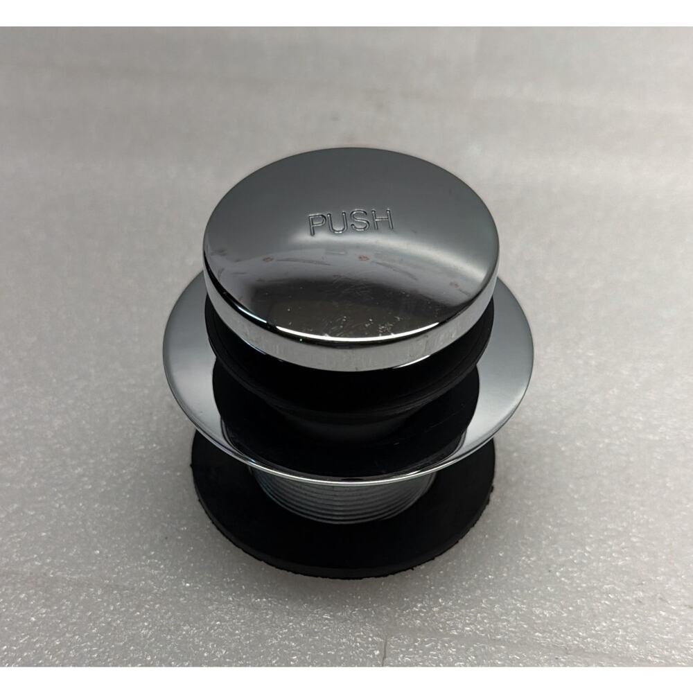 Westbrass Tip Toe 1-1/4" NPSM Fine Thread Bath Drain, Polished Chrome, D3323-26